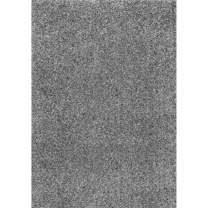 nuLOOM Marleen Solid Shag Rug, Grey, 12X18 Ft