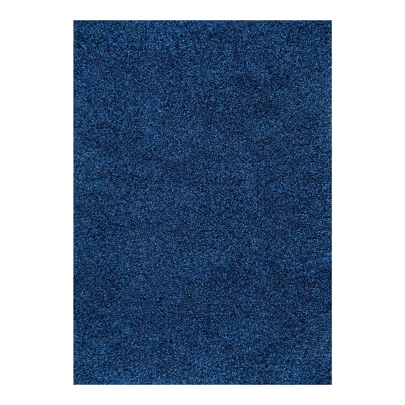 nuLOOM Marleen Solid Shag Rug, Blue, 12X15 Ft