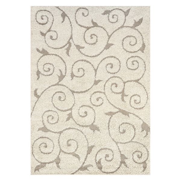 nuLOOM Maisha Cream 8 ft. x 10 ft. Area Rug