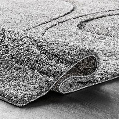 nuLOOM Carolyn Swirl Shag Rug