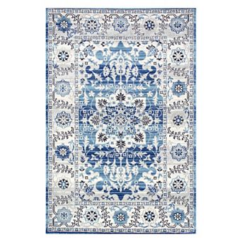 nuLOOM Tameika Framed Floral Rug