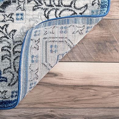 nuLOOM Tameika Framed Floral Rug