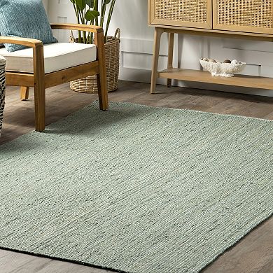 nuLOOM Rigo Solid Jute Rug