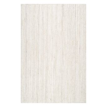 nuLOOM Rigo Solid Jute Rug