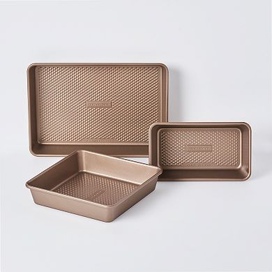 Food Network™ 3-pc. Bakers Textured Bakeware Set 