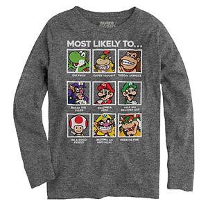 Boys 8-20 Super Mario Bros. Tee