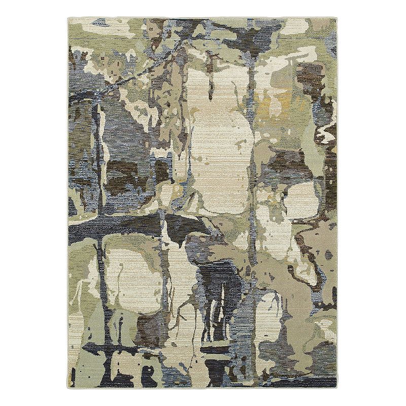 StyleHaven Easton Lapis Abstract Rug, Blue, 8X11 Ft
