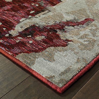 StyleHaven Easton Canvas Abstract Rug