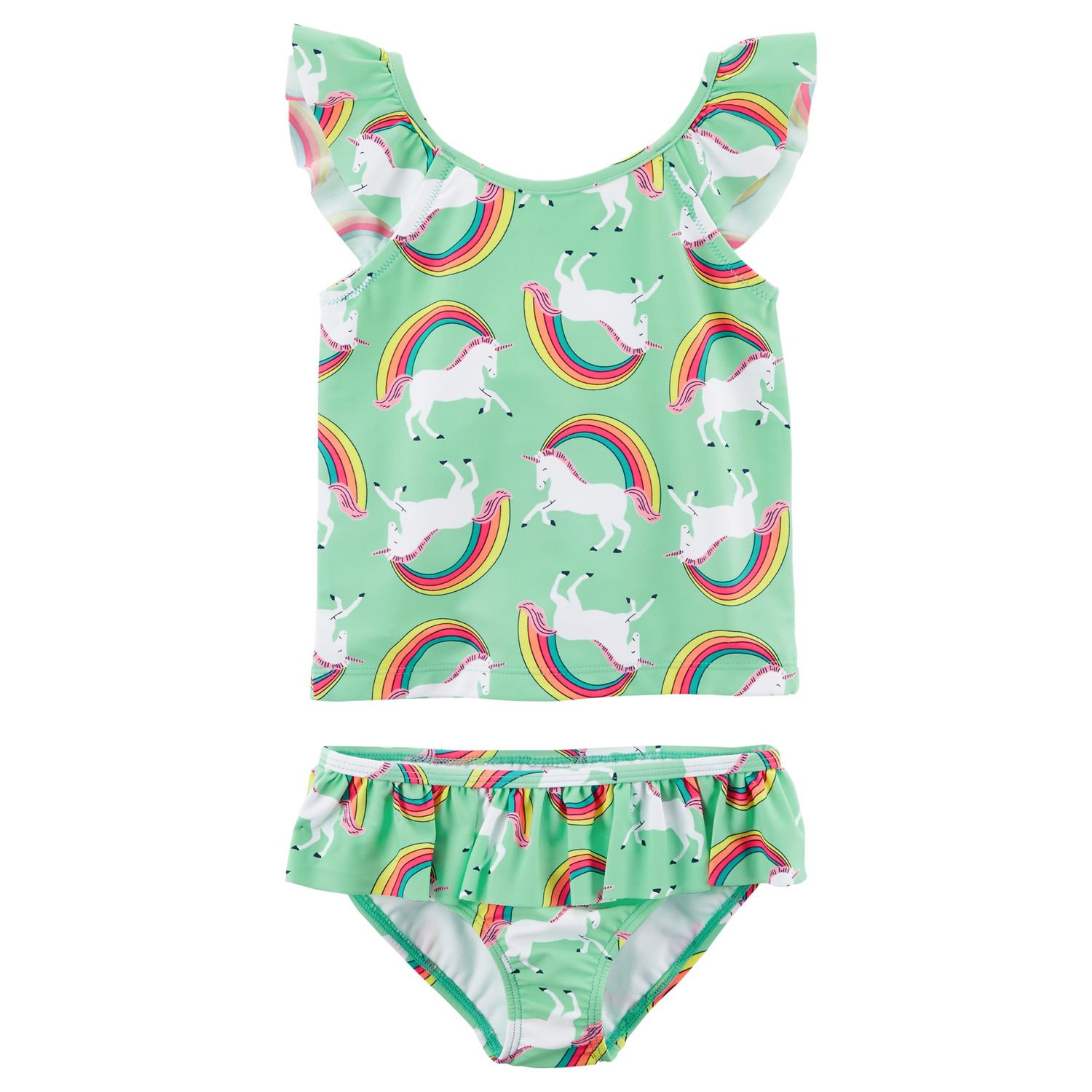 little girl unicorn bathing suit