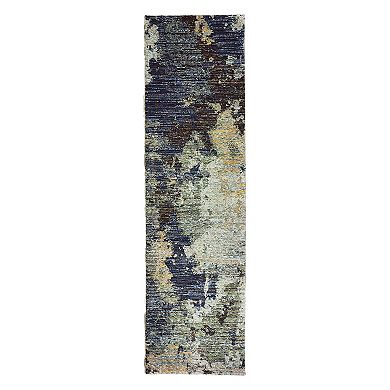 StyleHaven Easton Gray Skies Abstract Rug