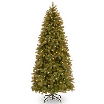 National Tree Company 6.5-ft. Pre-Lit Downswept Douglas Fir Slim Artificial Christmas Tree