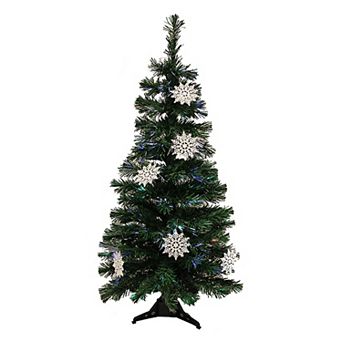 3-ft. Pre-Lit Fiber Optic Artificial Christmas Tree