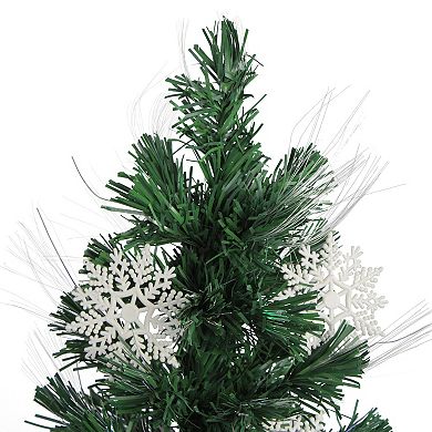 3-ft. Pre-Lit Fiber Optic Artificial Christmas Tree