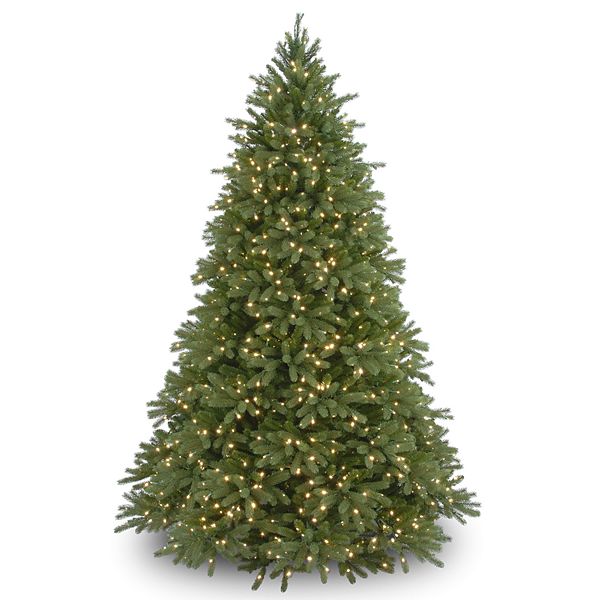 National Tree Company 6.5-ft. Clear Pre-Lit Jersey Fraser Fir ...