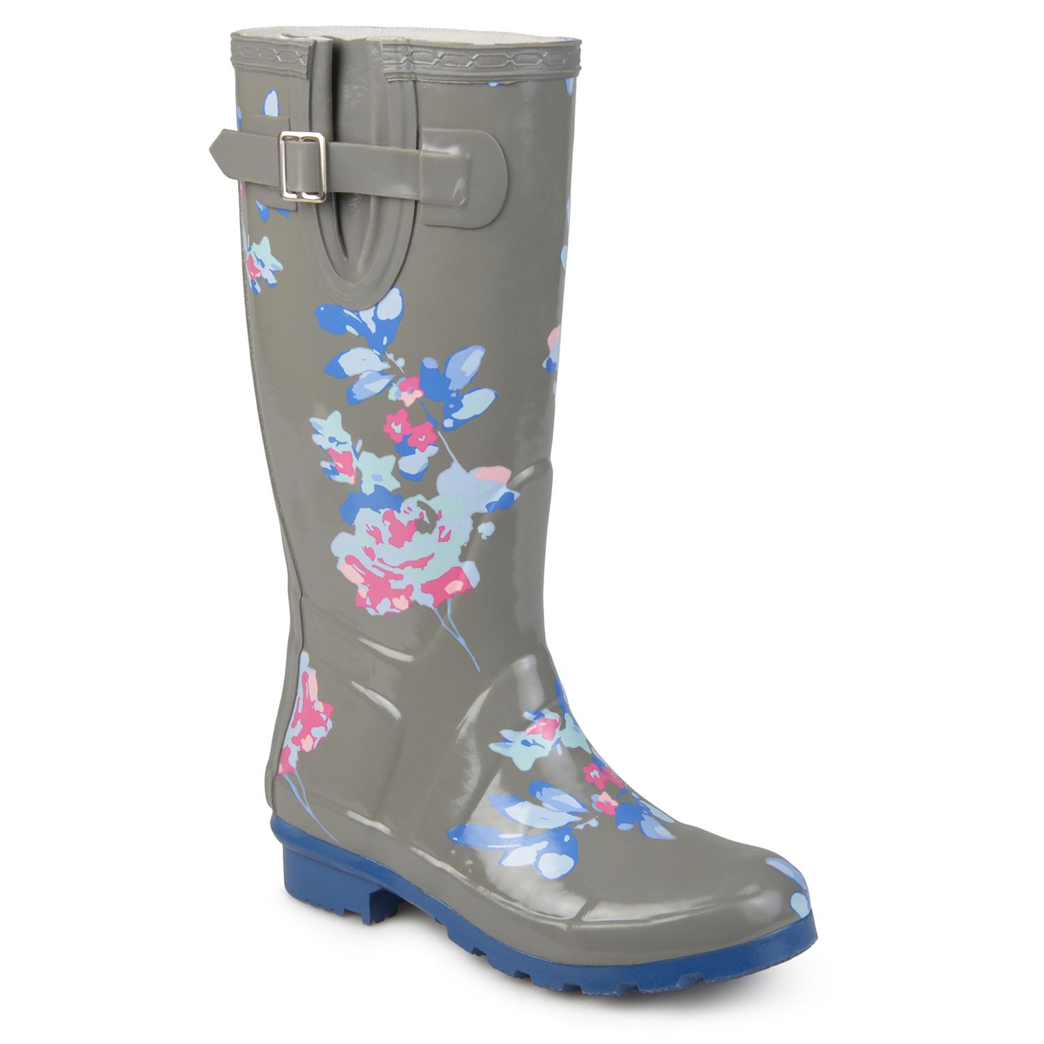 womens gray rain boots