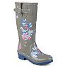 Journee Collection Mist Women's Water Resistant Rain Boots