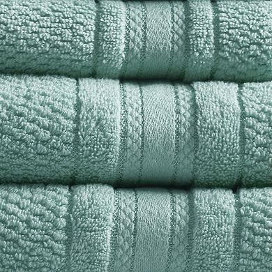 Madison Park Essentials 6-piece Remy Super Soft Quick Dry Antimicrobial Cotton Bath Towel Set