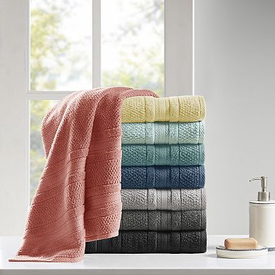 Madison Park Essentials 6-piece Remy Super Soft Quick Dry Antimicrobial Cotton Bath Towel Set