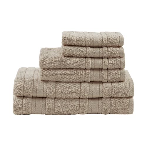 Madison Park Essentials 6piece Remy Super Soft Bath Towel Set
