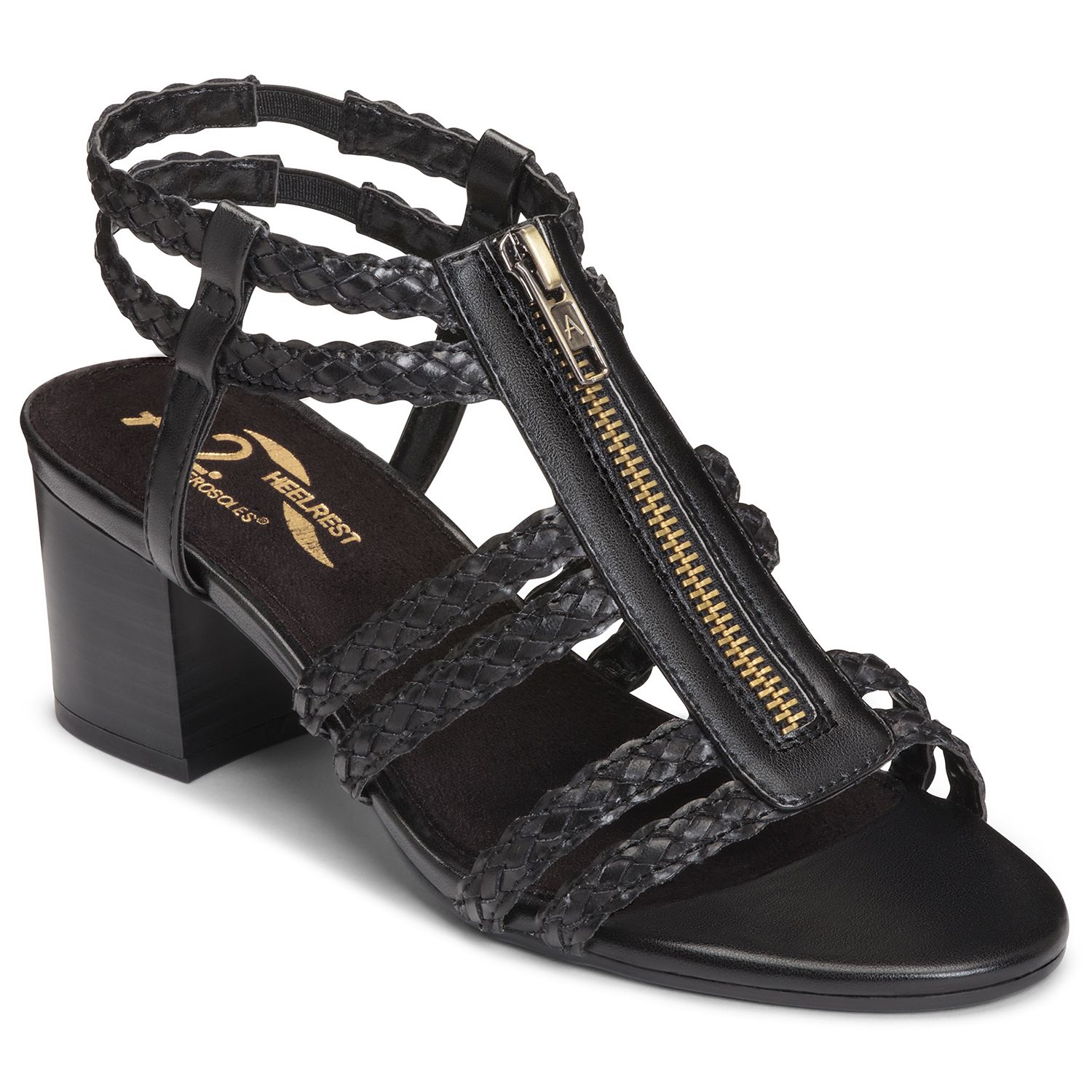 aerosoles block heel sandals