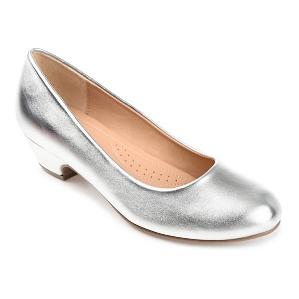 Journee Saar Women's High Heels - Silver (8)