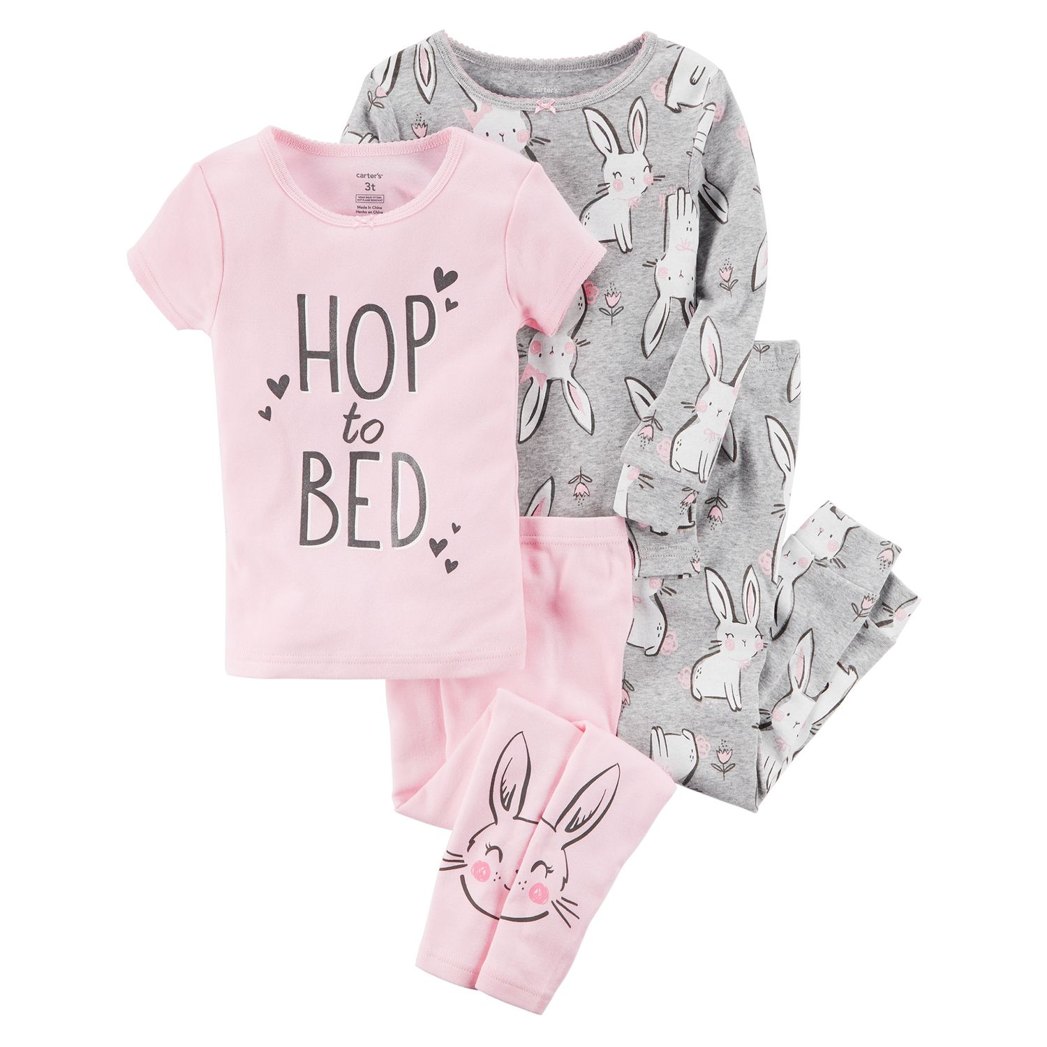 baby girl bunny pajamas