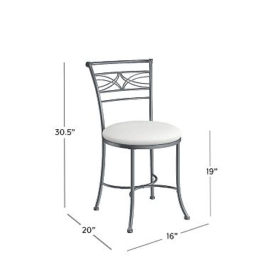 Hillsdale Furniture Avery Vanity Stool