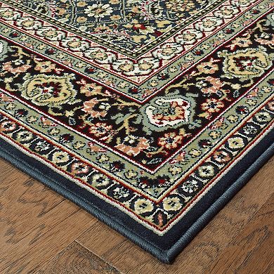 StyleHaven Keswick Viscount Framed Floral Rug