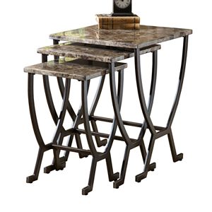 Barcelona 3-pc. Nesting Table Set