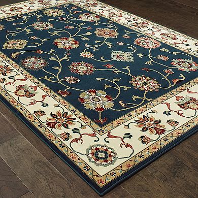 StyleHaven Keswick Countess Framed Floral Rug