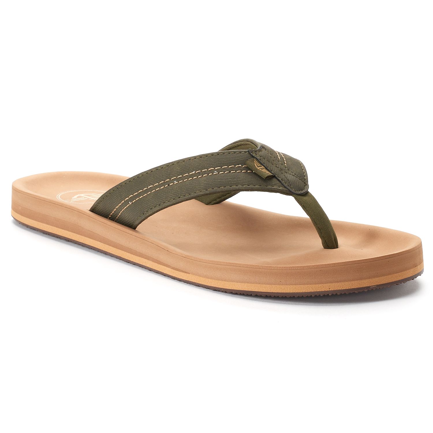 footbed flip flops