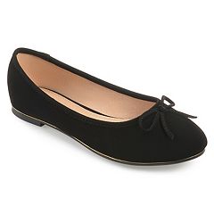 kohls womens black flats