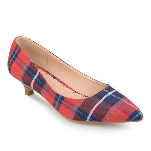 kohls red pumps