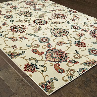 StyleHaven Keswick Garden of Eden Floral Rug