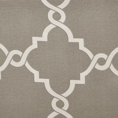 Madison Park Westmont Fretwork Print Window Valance