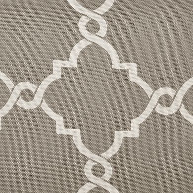 Madison Park Westmont Fretwork Print Window Valance