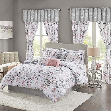 Madison Park Lyla 7-piece Comforter and Sham Set
