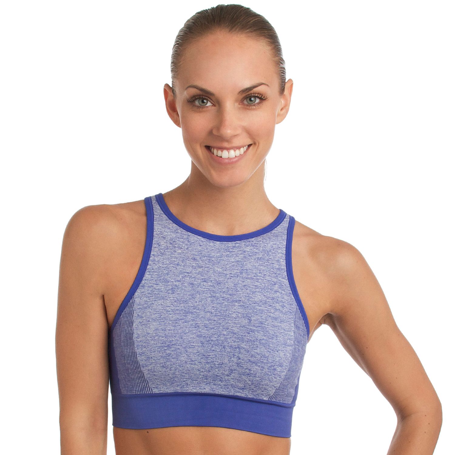high neck sports bra