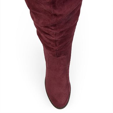 Journee Collection Kaison Women's Over-The-Knee Boots