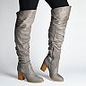 Journee Collection Kaison Women's Over-The-Knee Boots