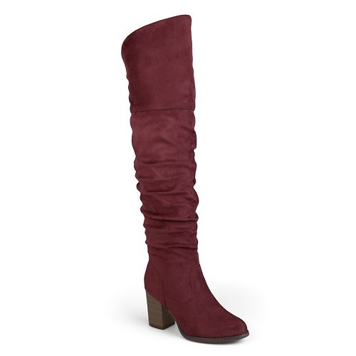 journee collection blakely women's knee high boots