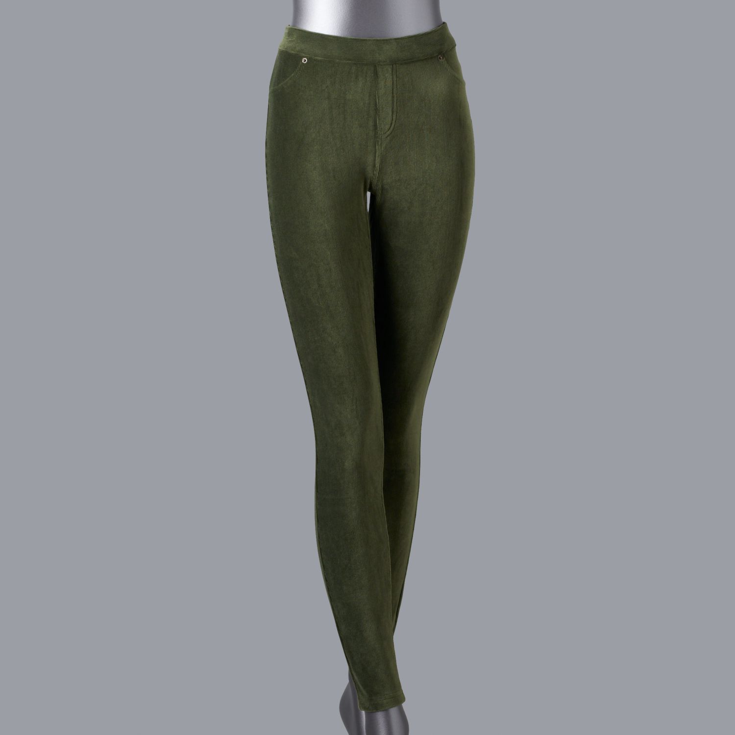 winter white corduroy leggings