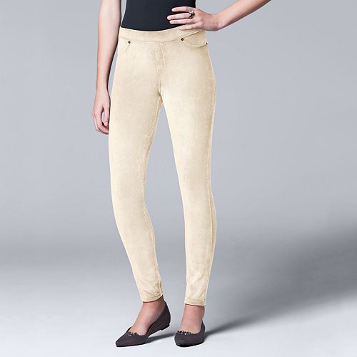 simply vera vera wang jeggings