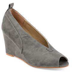 journee collection womens calista pumps wedge heel