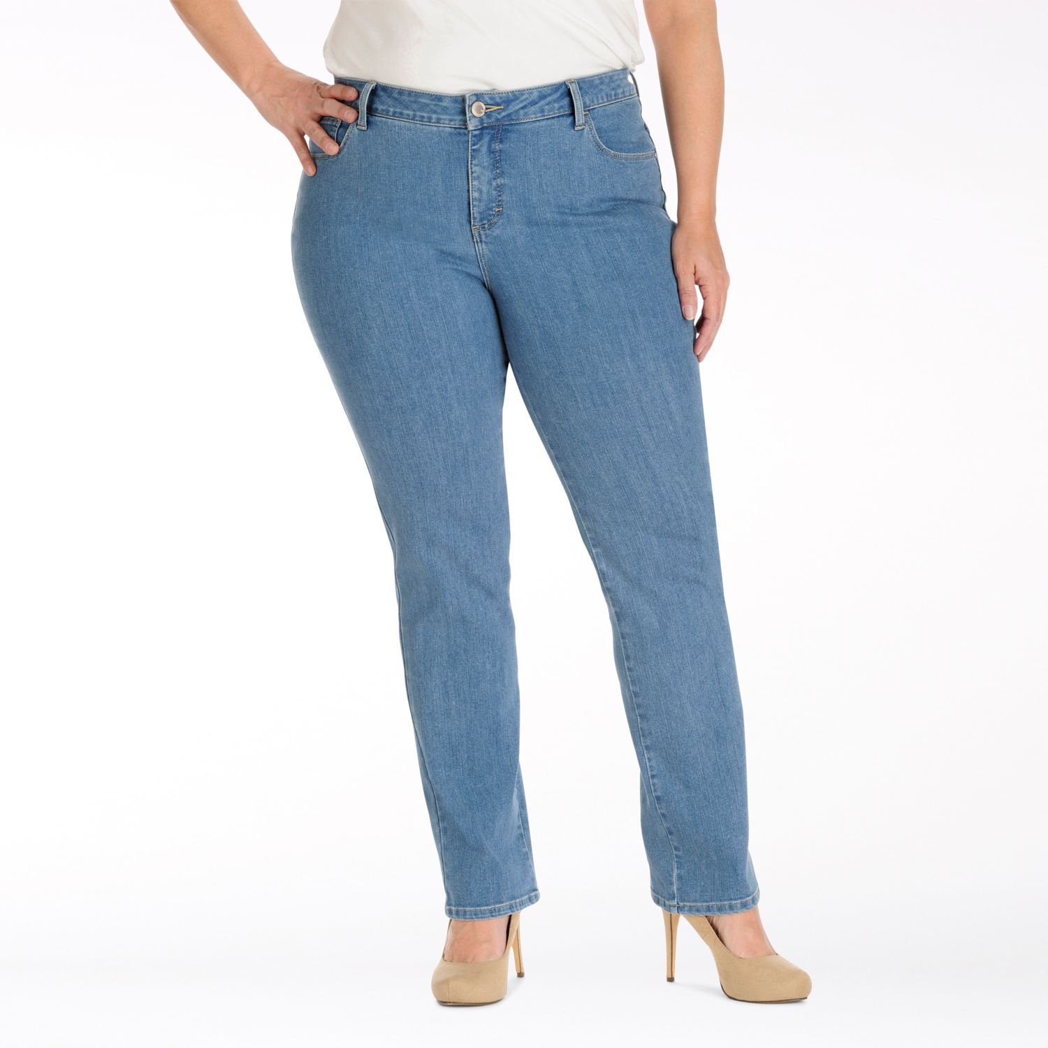 kohls womens blue jeans