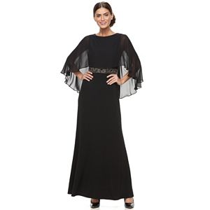 Women's Chaya Chiffon Popover Evening Gown