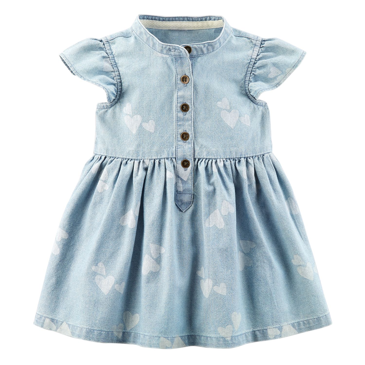 baby girl chambray dress