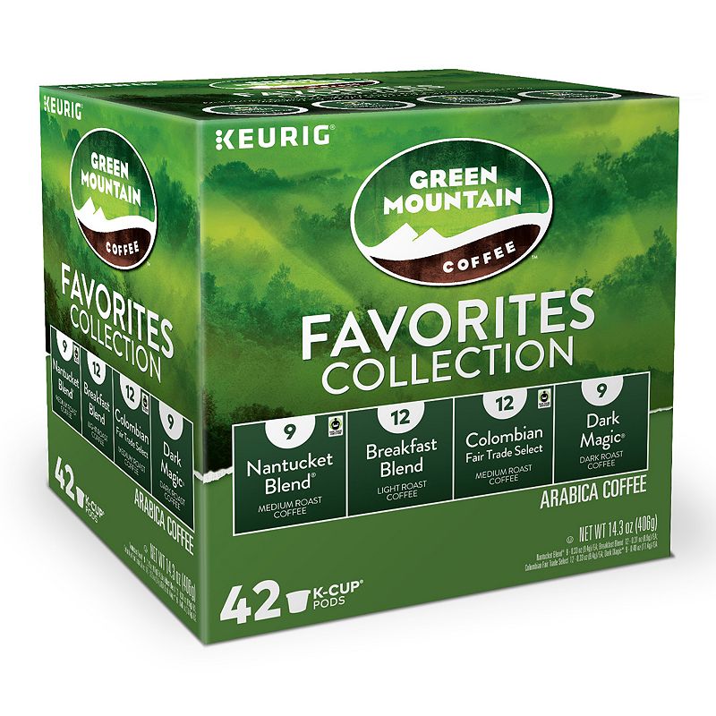 UPC 611247367377 product image for Green Mountain Coffee, Keurig K-Cup Pods, Light, Medium, and Dark Roast - 42-pk. | upcitemdb.com