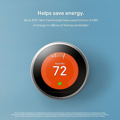 Google Nest Learning Thermostat (3rd Generation)