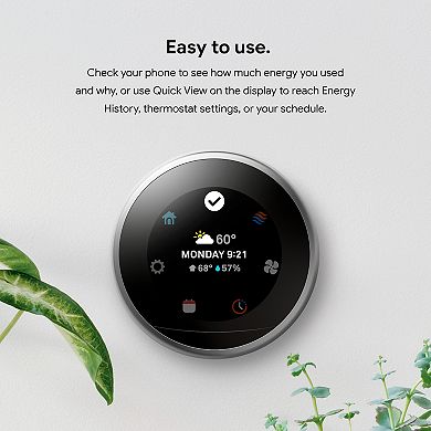 Google Nest Learning Thermostat (3rd Generation)